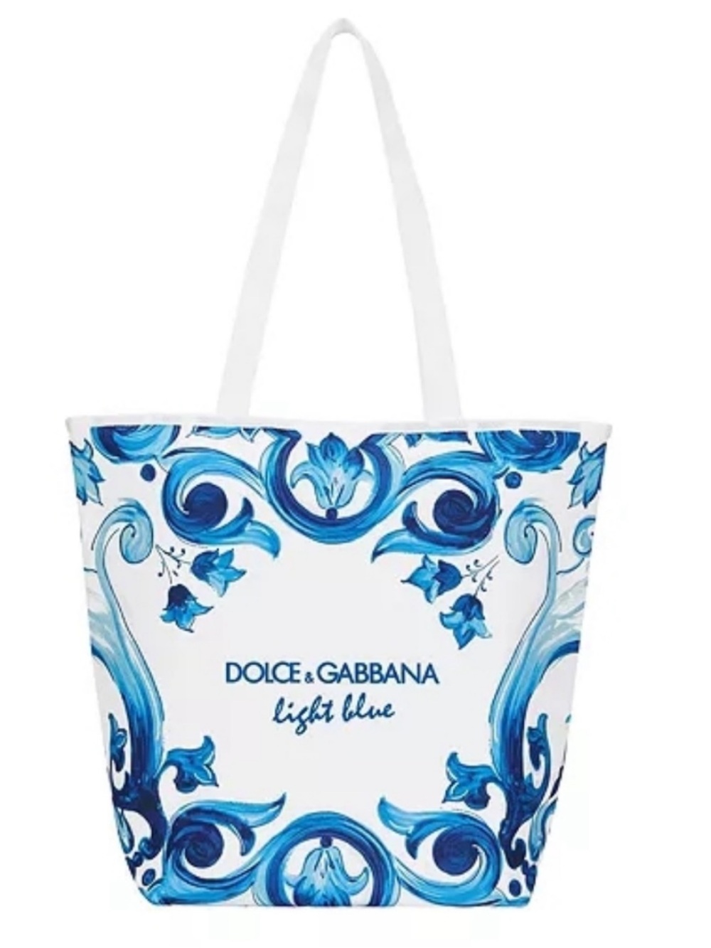 NWT Dolce&Gabbana Light Blue Cooler Bag Tote Purse Beach Bag